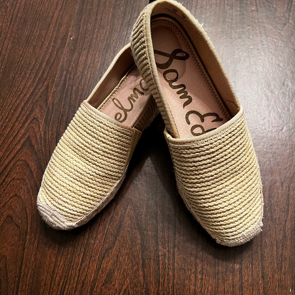 Sam Edelman Khloe 5 Sisal Rope Espadrille Flats